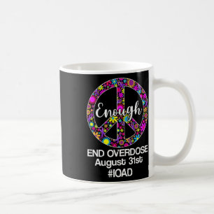 International Overdose Awareness Day Purple Peace Coffee Mug