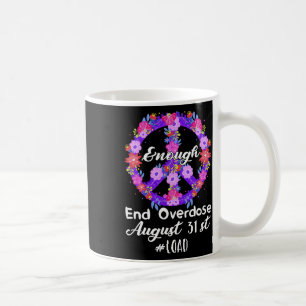 International Overdose Awareness Day Purple Peace Coffee Mug