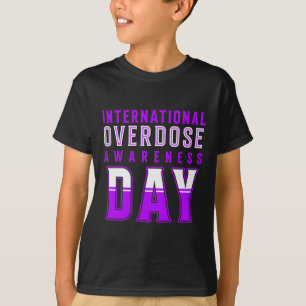 International Overdose Awareness Day - Purple  T-Shirt