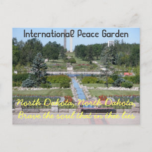 International Peace Garden/ North Dakota Postcard