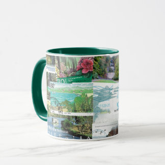 International Postage Stamps - Landscapes Mug