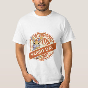 International Rabbit Day Sign Shirt