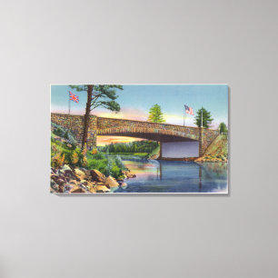 International Rift Span of International Canvas Print