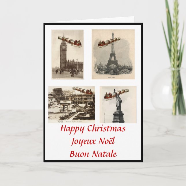 International Santa Christmas Card (Front)
