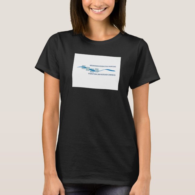 International Sava River Basin Commission Flag T-Shirt (Front)