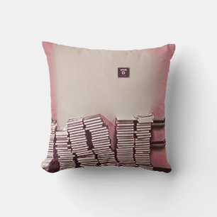 International school library day gift idea cushion