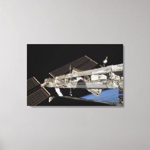 International Space Station 10 Canvas Print