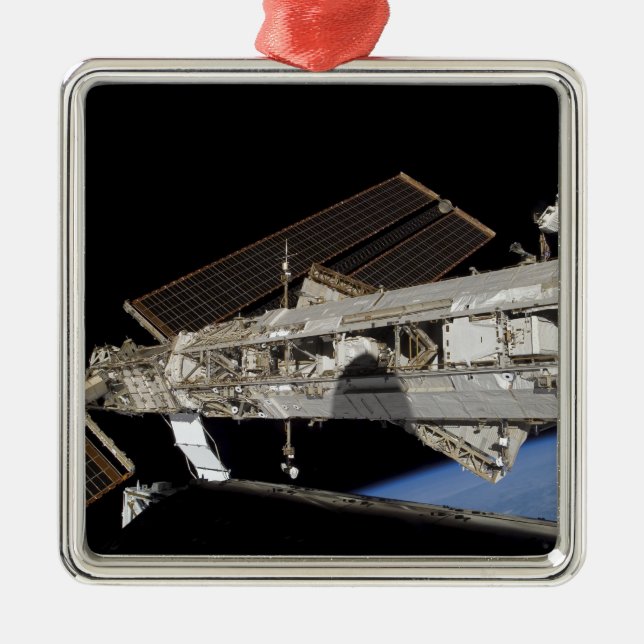 International Space Station 23 Metal Tree Decoration (Front)