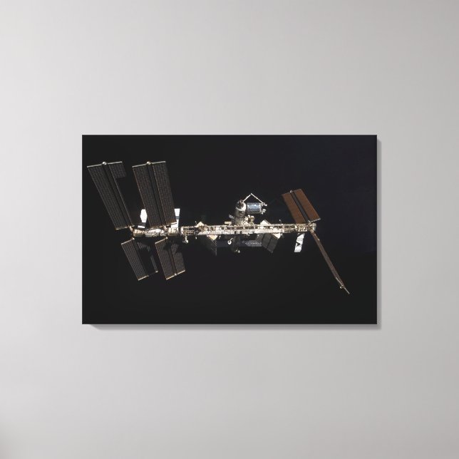 International Space Station 24 Canvas Print (Front)