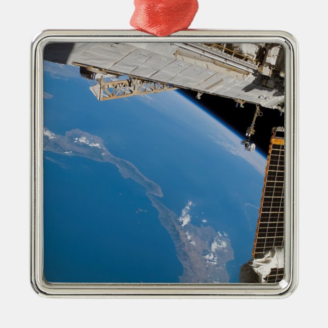 International Space Station 27 Metal Tree Decoration (Front)