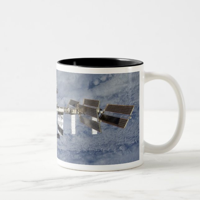 International Space Station 28 Two-Tone Coffee Mug (Right)