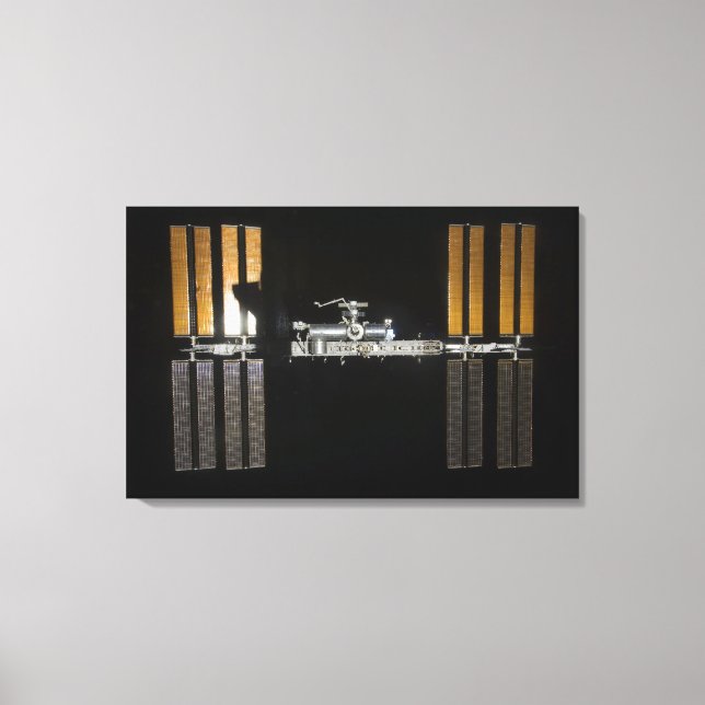 International Space Station 2 Canvas Print (Front)