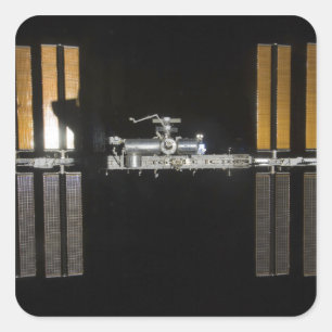 International Space Station 2 Square Sticker
