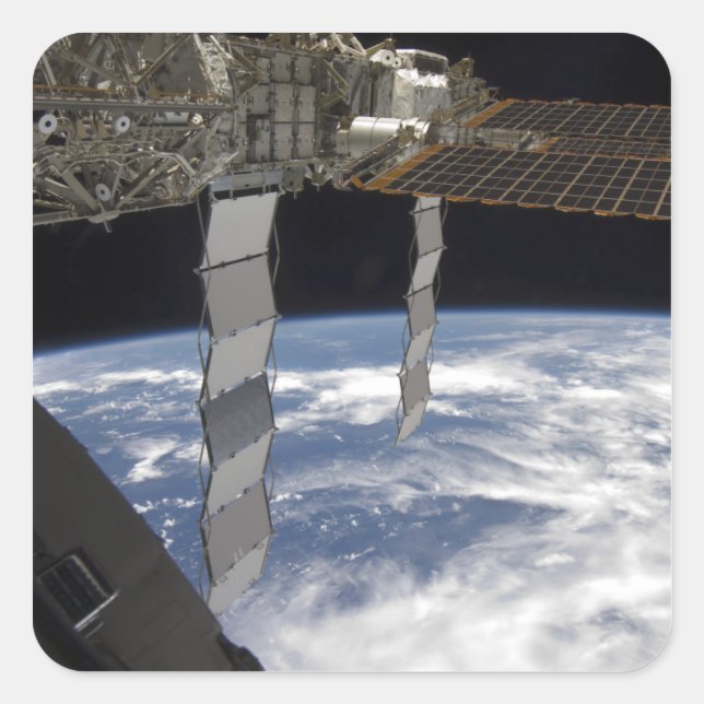 International Space Station 7 Square Sticker (Front)