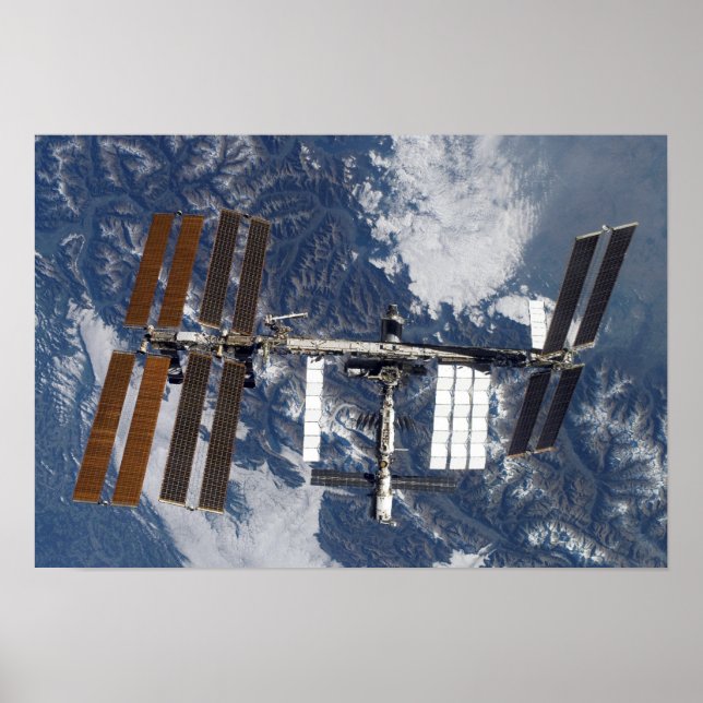 International Space Station 9 Poster (Front)