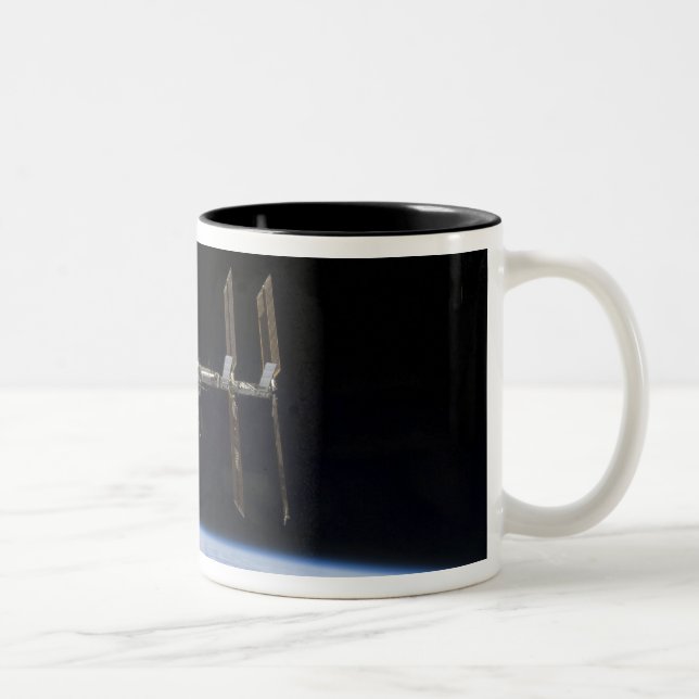 International Space Station 9 Two-Tone Coffee Mug (Right)