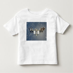 International Space Station backdropped Toddler T-Shirt