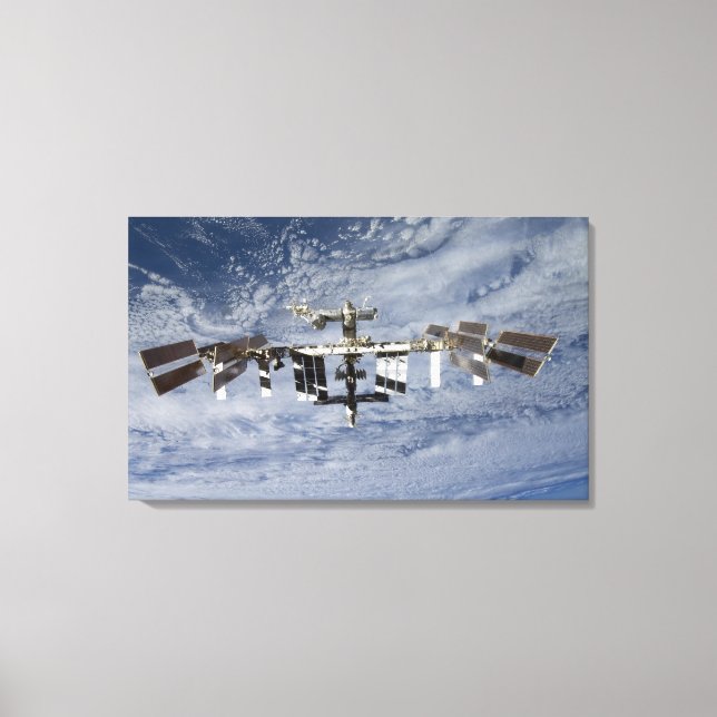 International Space Station Canvas Print (Front)