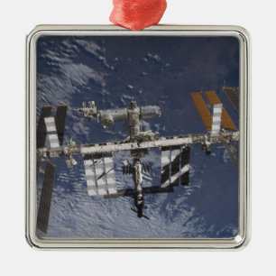 International Space Station in orbit Metal Tree Decoration