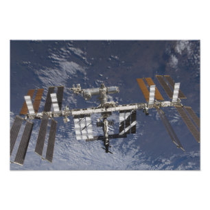 International Space Station in orbit Photo Print