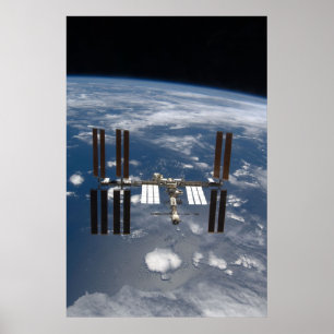 International Space Station (ISS) Poster