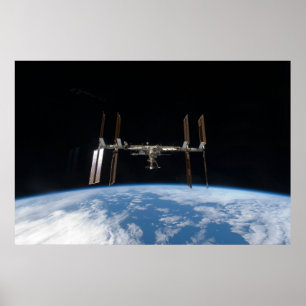 International Space Station (ISS) Poster
