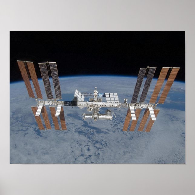 International Space Station ISS Poster (Front)