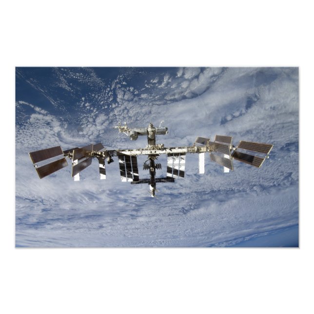 International Space Station Photo Print (Front)