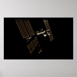 International Space Station Poster