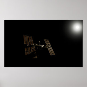 International Space Station Poster