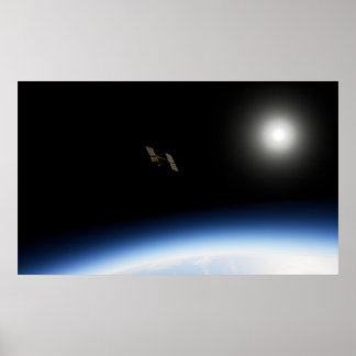 International Space Station Poster