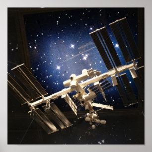 International Space Station Poster