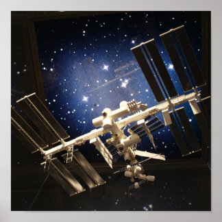 International Space Station Poster