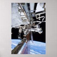 International Space Station Starboard Truss Poster