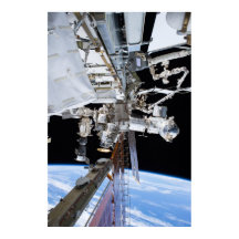 International Space Station Starboard Truss Poster