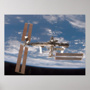 International Space Station (STS-116) Poster
