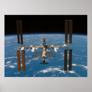 International Space Station (STS-117) Poster