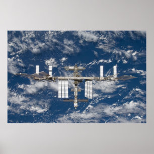International Space Station (STS-119) Poster