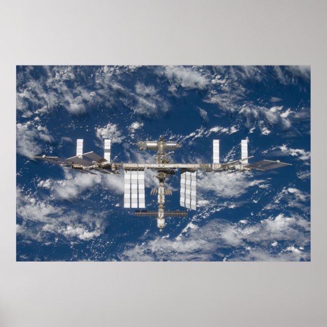 International Space Station (STS-119) Poster (Front)