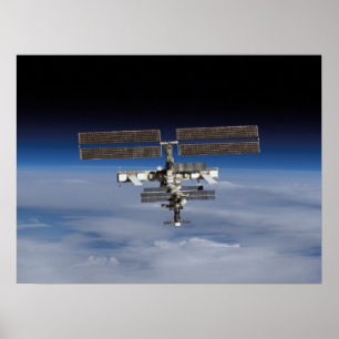International Space Station (STS-121) Poster
