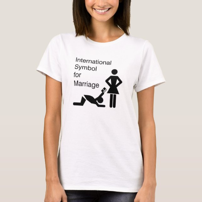International symbol for Marriage T-Shirt (Front)