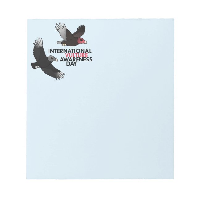 International Vulture Awareness Day Notepad (Front)