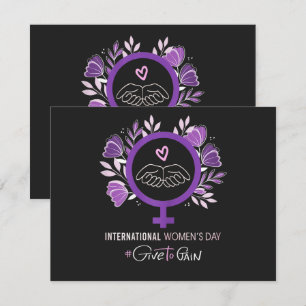International Women’s Day 2026 March 8 Invitation