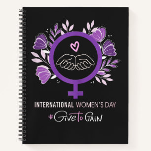 International Women’s Day 2026 March 8 Notebook