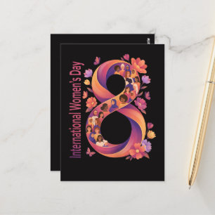 International Women’s Day 8 March Postcard