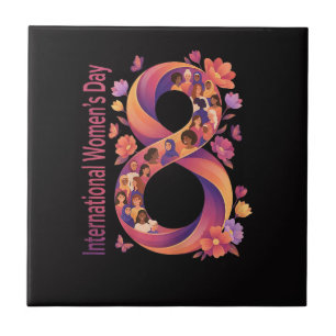 International Women’s Day 8 March Tile