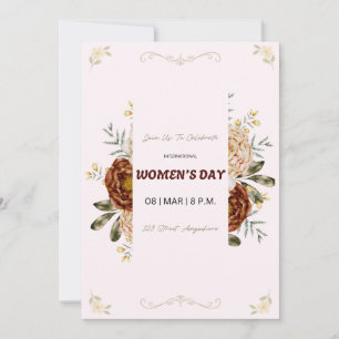 International Women’s Day Invitation - March 8