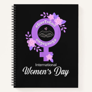 International Women’s Day March 8 Notebook