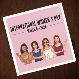 International Women’s Day Napkin