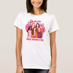 International Women’s Day Women Illustration T-Shirt